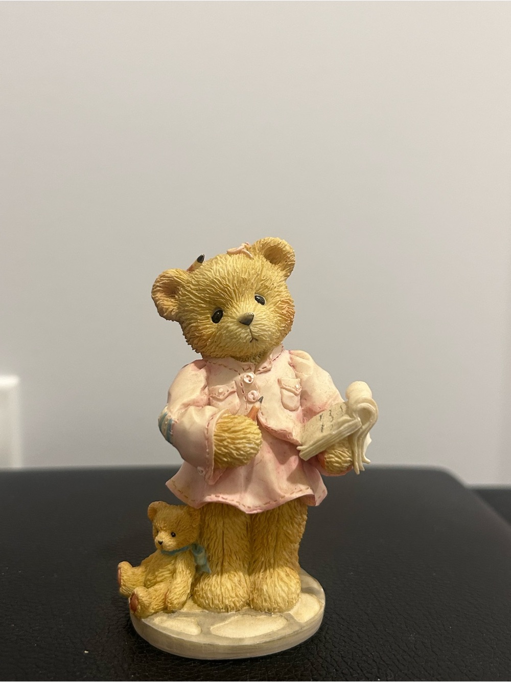 1995 Enesco Vintage Cherished Teddies "Hilary Hugabear" figurine